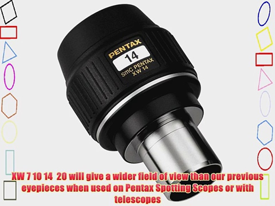 Pentax 70515 SMC-XW 14 1.25-Inch Eyepiece for Telescopes and Pentax Spotting Scopes