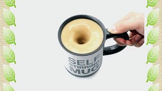 Stainless Pain Lazy Self Stirring Mug - (Premium Quality)