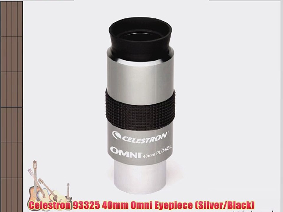 Celestron 93325 40mm Omni Eyepiece (Silver/Black)