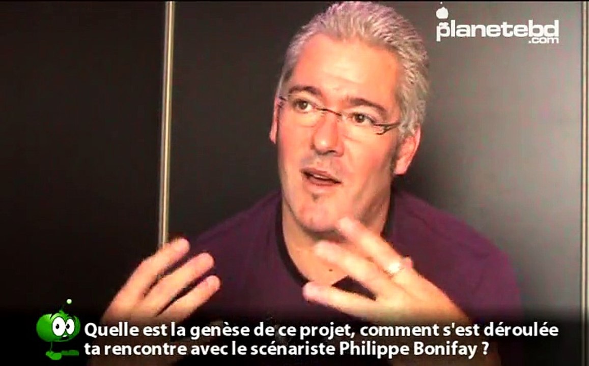 Fabrice Meddour en interview pour planetebd.com