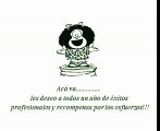 Mafalda Les Desea Feliz año nuevo 2012