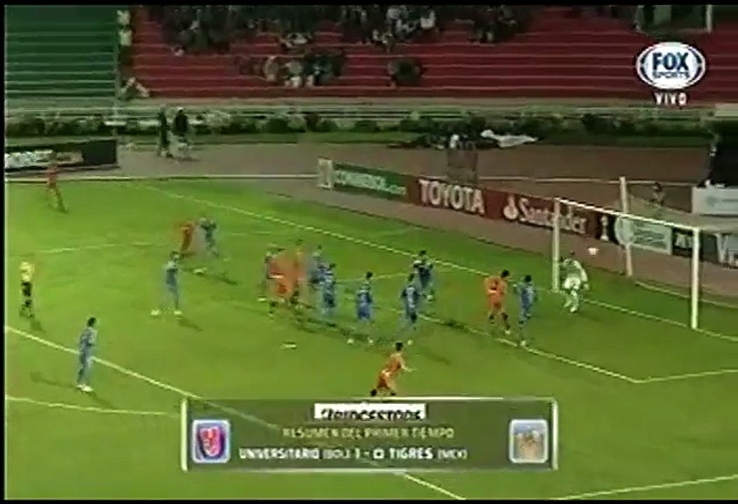Universitario vs Tigres: El gol y resumen del primer tiempo