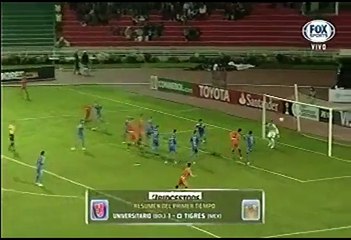 Universitario vs Tigres: El gol y resumen del primer tiempo