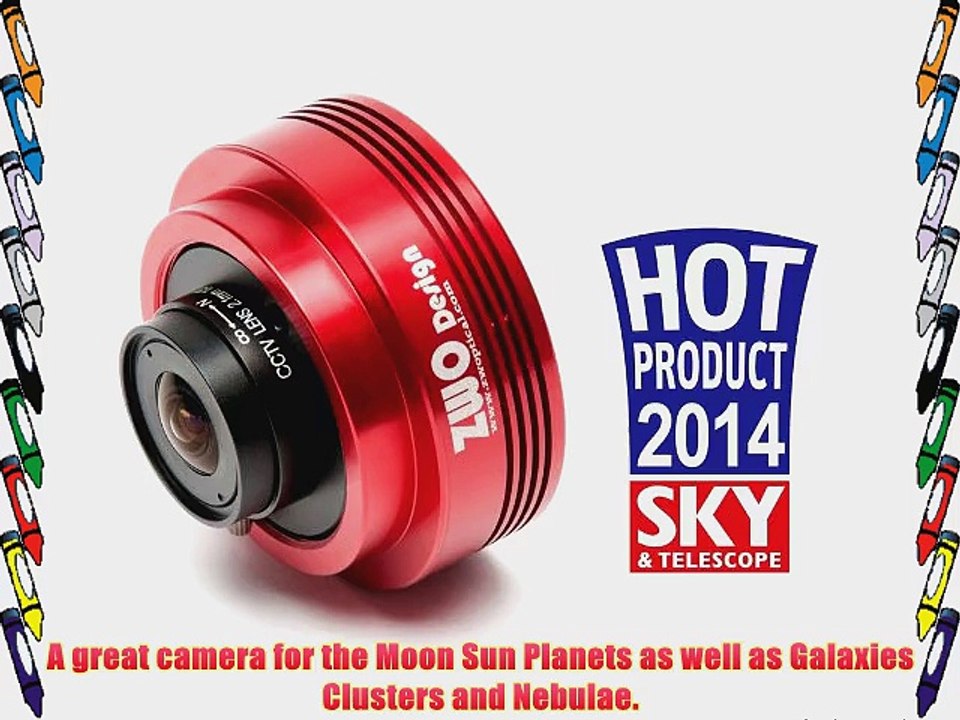 ZWO ASI120MM Monochrome Astronomy Camera 1.2 Mega Pixel ASI120MM