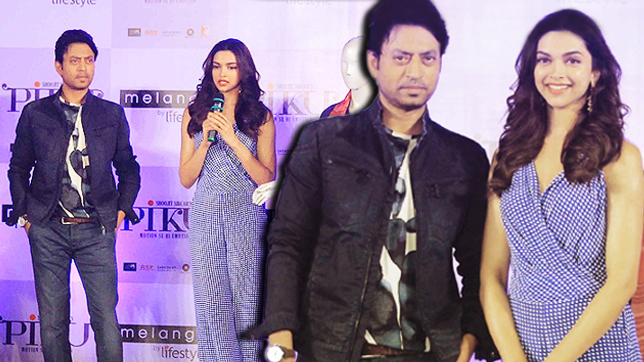 Deepika, Irrfan Khan Promoting 'Piku' At Melange, Lifestyle