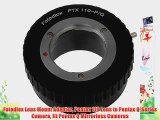 Fotodiox Lens Mount Adapter Pentax 110 Lens to Pentax Q-Series Camera fit Pentax Q Mirrorless