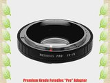 Fotodiox Pro Lens Mount Adapter Canon FD FL Lens to Pentax K (PK) DSLRs Camera FD-PK Pro