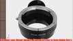 Fotodiox Lens Mount Adapter Canon EOS Lens to Sony Alpha Nex E-mount Camera Adapter fits Sony