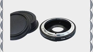 Fotasy EFFD Canon FD FL Mount Lens to Canon EOS EF Mount Camera Adapter with Glass Element