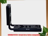 SUNWAYFOTO brand Arca-Swiss compatible Universal L Plate DPL-02 DPL02 Sunway