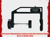 Pedco Base Clamp Attaches Cameras and other Devices/Objects Up to 2.5 Inches Thick