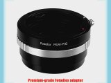 Fotodiox Lens Mount Adapter with Aperture Dial Pentax K Lens to Pentax Q Series Camera