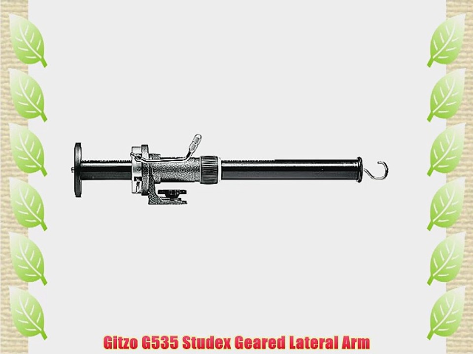 Gitzo G535 Studex Geared Lateral Arm