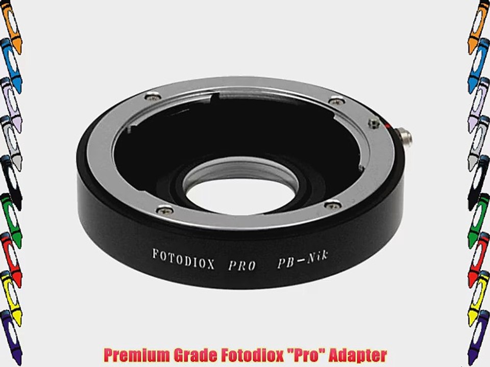 Fotodiox Pro Lens Mount Adapter Praktica BSystem (also know as PB