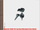 Manfrotto 155RC Tilt-Top Head With Quick Plate (Black)