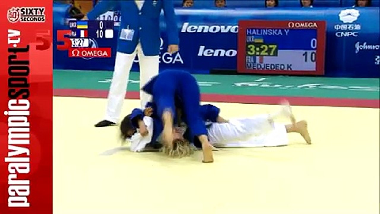 Judo Women 48kg UKR-FRA - Beijing 2008 Paralympic Games