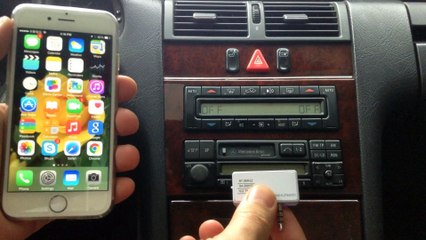Hook up iPhone 6 to Older Mercedes Benz Radio