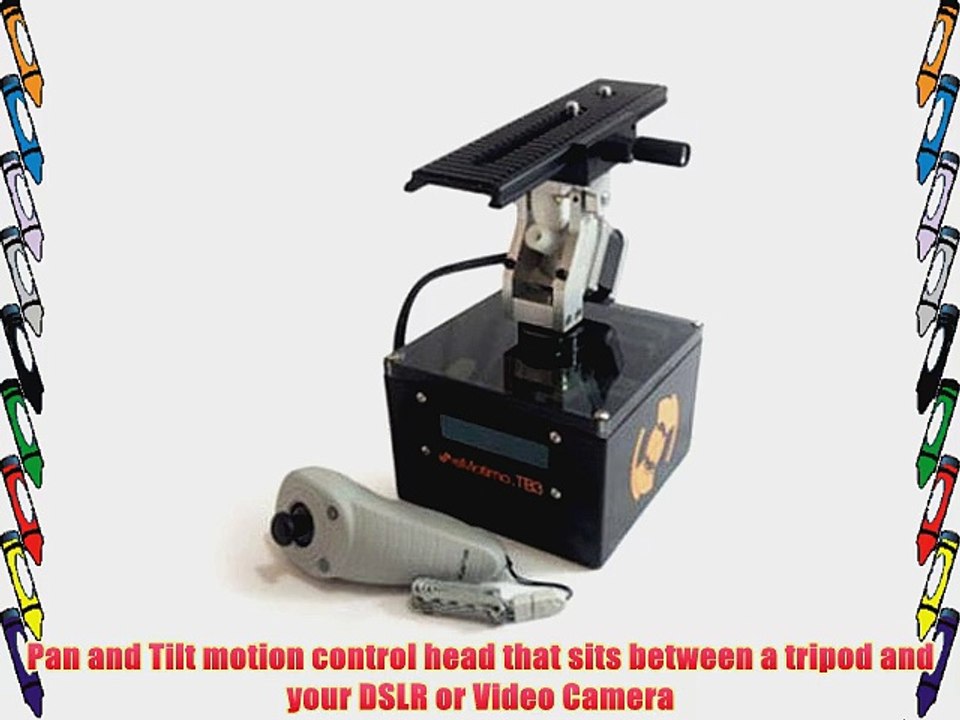 eMotimo TB3 3-Axis Motion Control Camera Robot with Time Lapse Black