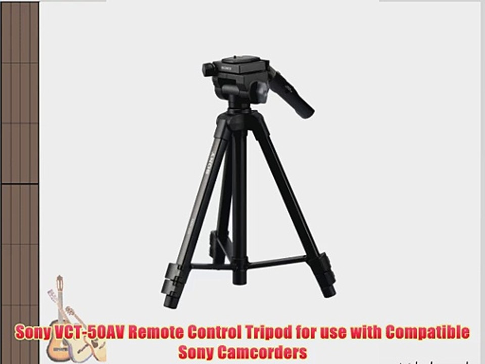 Sony VCT-50AV Remote Control Tripod for use with Compatible Sony Camcorders