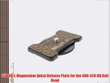 Slik DQ-L Magnesium Quick Release Plate for the SBH-320 DQ Ball Head