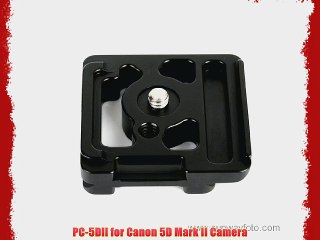 SUNWAYFOTO PC-5DII QR Plate for Canon 5D Mark II Camera Arca Compatible Sunway