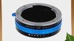 Fotodiox Pro Lens Mount Adapter for Sony Alpha DSLR lens to C-mount Movie Cameras and CCTV