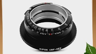 Kipon Contax RF Mount Lens to Sony NEX E-Mount Camera Body Adapter Integrated Version