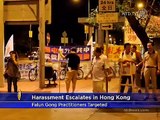 Harassment Against Falun Gong in Hong Kong Escalates