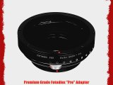 Fotodiox Pro Lens Mount Adapter with Built-in Aperture Control Iris for Rollei (Rolleiflex)