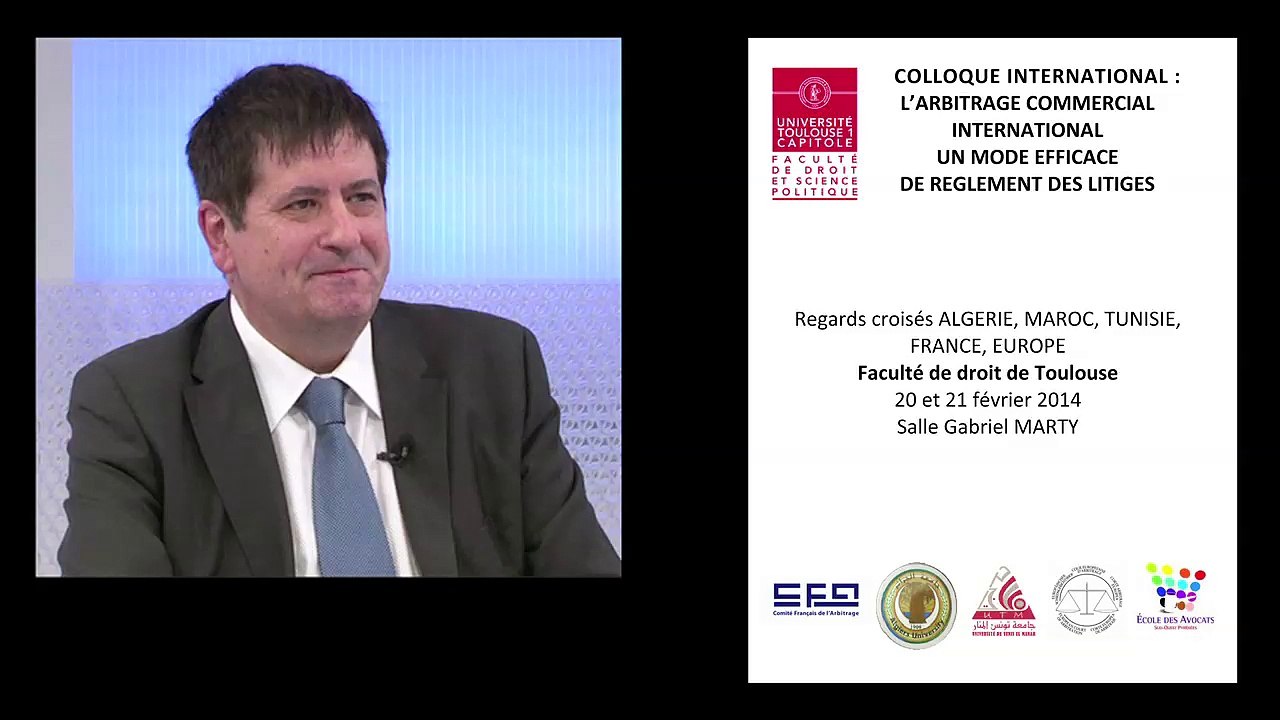 "L'offre d'arbitrage (rapport français)", Jean-Jacques BARBIERI, Professeur à la Faculté de droit de Toulouse, Directeur du Master 2 Contentieux et Arbitrage, Avocat