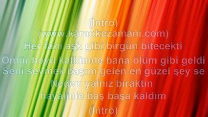 Emin ‐ Ağladım Ben - 2010 - TÜRKÇE KARAOKE