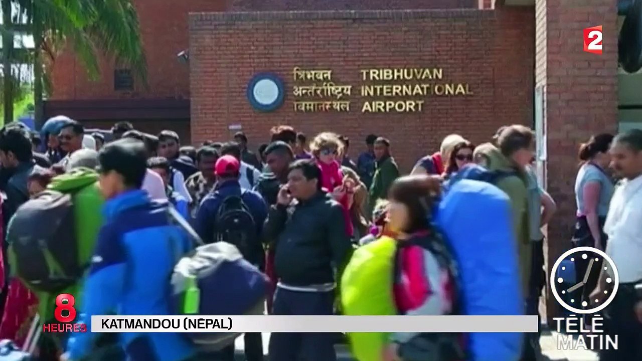 Séisme au Népal : le retour des rescapés français différé