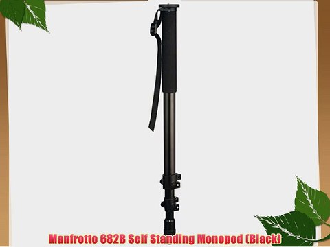 Manfrotto 682B Self Standing Monopod (Black)