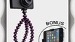 JOBY Gorillapod Flexible Tripod (Black/Fuchsia) and a Bonus IVATION Universal Smartphone Tripod