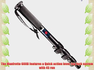 Manfrotto 680B Compact Monopod/234RC Head and a Replacement Quick Release Plates for the RC2