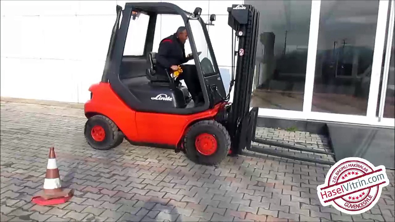 2007 model LINDE H25D-351 2. El Dizel Forklift F1.2004 Tanıtım Videosu