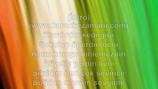 Emir - Makina - (2012) - TÜRKÇE KARAOKE