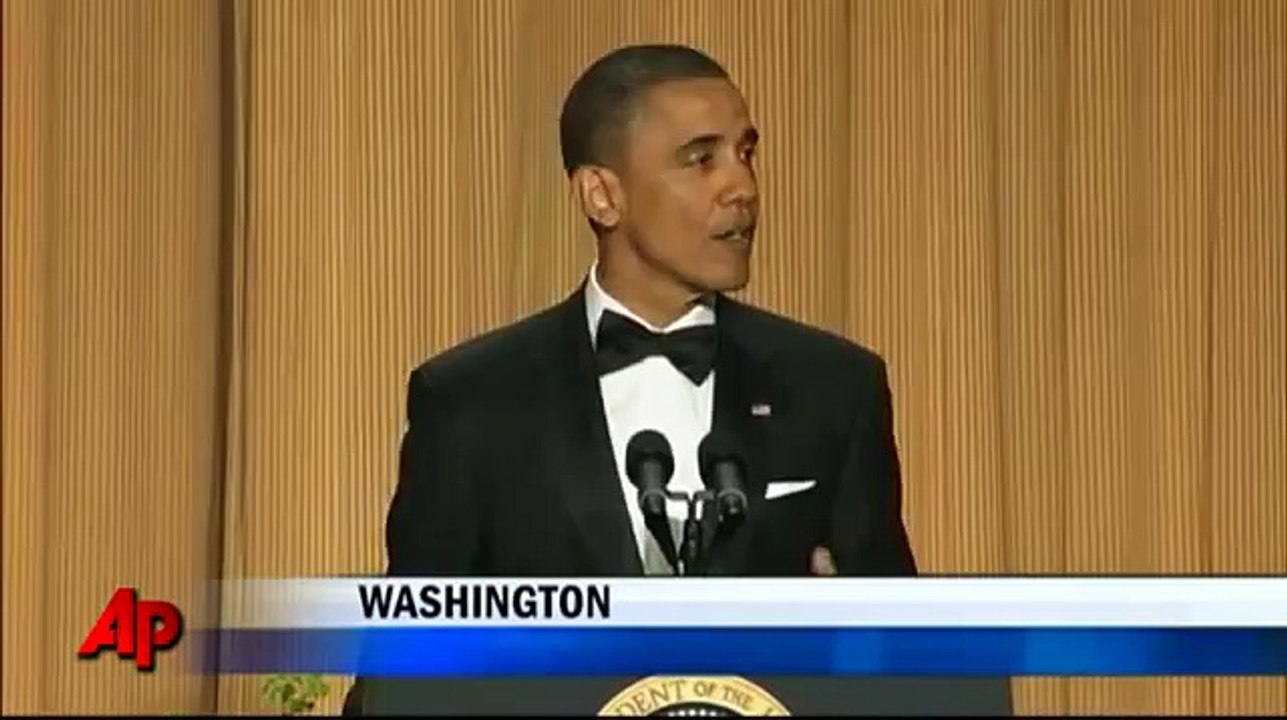 Obama Roast Donald Trump! 2011 White House Correspondents Dinner