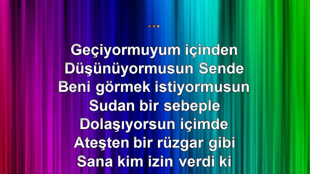 Emir & Gülşen - Sudan Sebep - (2012) - TÜRKÇE KARAOKE