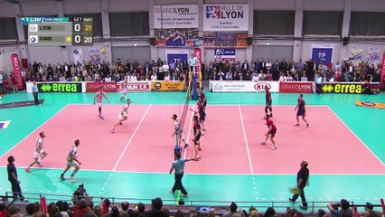 1/2 retour Play-Offs Volley : Lyon 3-0 Paris