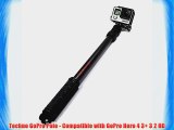 Techno Pole - 16-40 GoPro Telescoping Extension Pole with Tripod mount and Nut for GoPro Hero