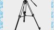 CowboyStudio 52 inches Pro Video Photo Aluminum Tripod Fluid Pan Head Kit with Handle and Case