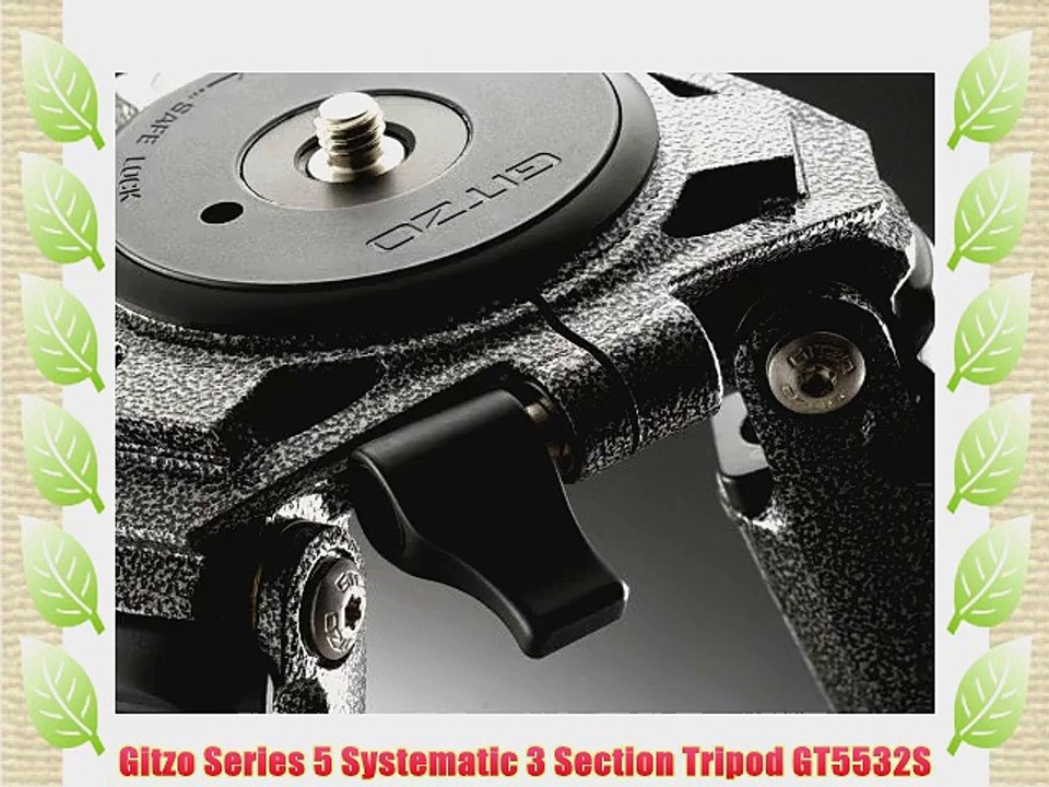 Gitzo Series 5 Systematic 3 Section Tripod GT5532S