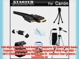 Starter Accessories Kit For The Canon PowerShot SX500 IS SX510 HS SX520HS SX520 HS SX530HS