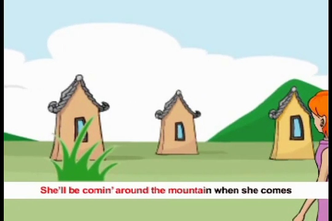 She Will Be Coming Round The Mountain For kids