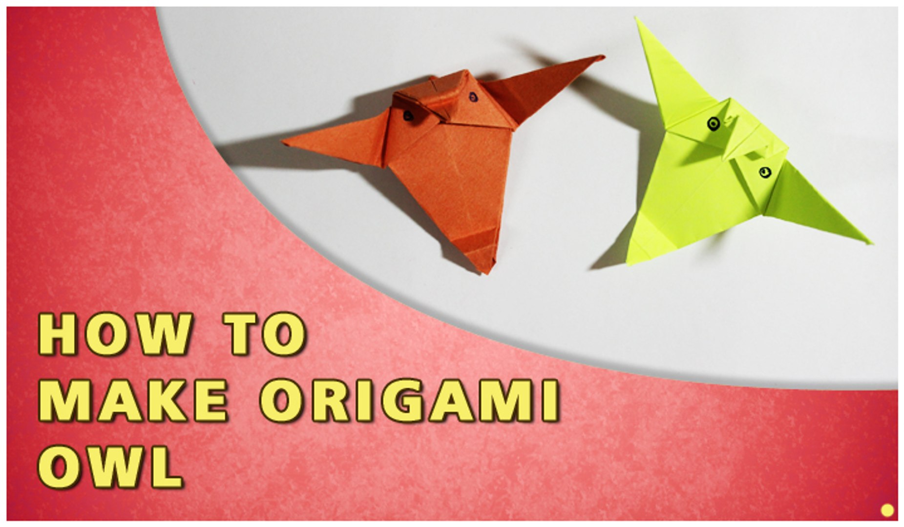 Owl Origami How To Make Paper Owl Traditional Paper Toy Hindi