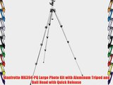 Manfrotto MK394-PQ Large Photo Kit with Aluminum Tripod and Ball Head with Quick Release