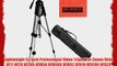 Lightweight 57-inch Professional Video Tripod For Canon Vixia HF11 HF20 HF200 HFM50 HFM500