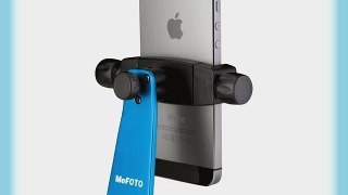 Mefoto MPH100B Smart Phone Holder with Camera Support - Blue
