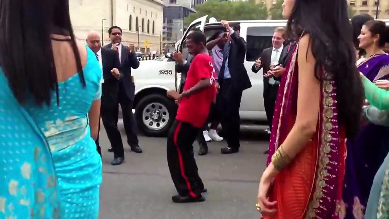 Random Black Guy Starts Dancing at Indian Wedding